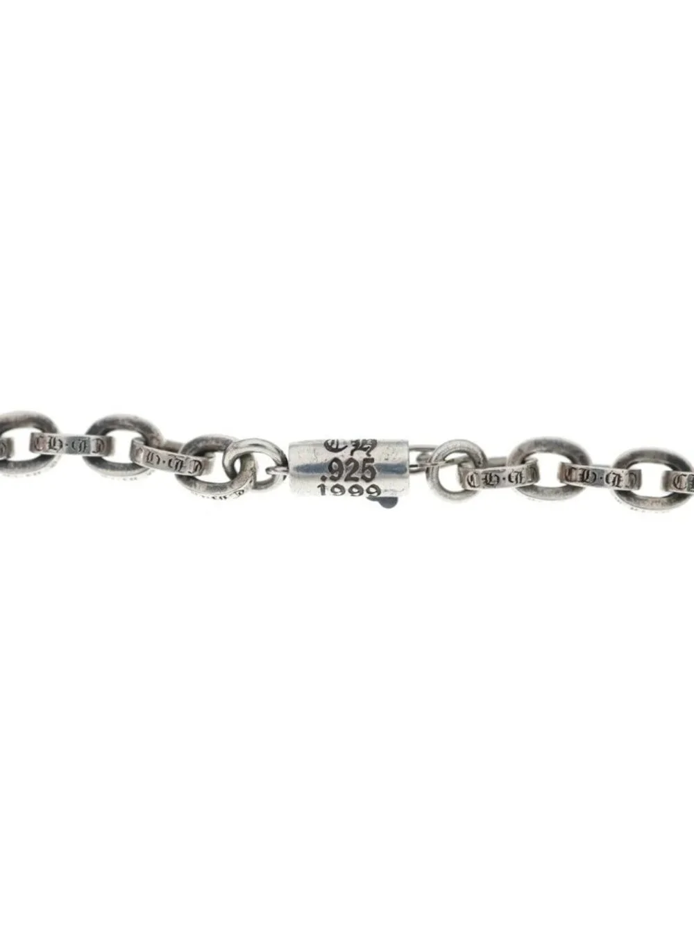 Chrome Hearts Paper Chain 18 Necklace Silver